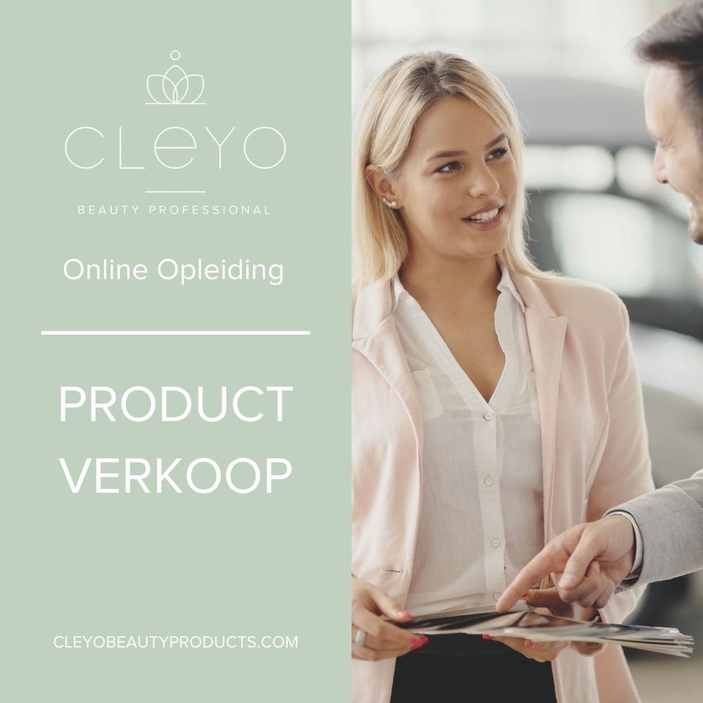 PRODUCTVERKOOP online training cleyo beauty professional