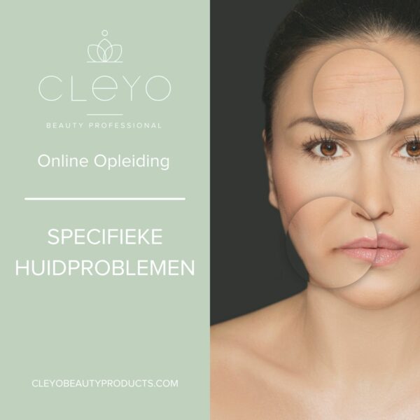 specifieke huidproblemen online training cleyo beauty professional